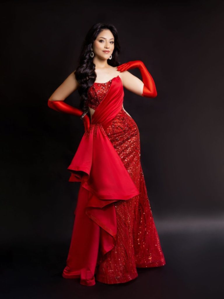 La representante de la belleza celicana estudia en la Unidad Educativa Fiscomisional Santa Teresita.