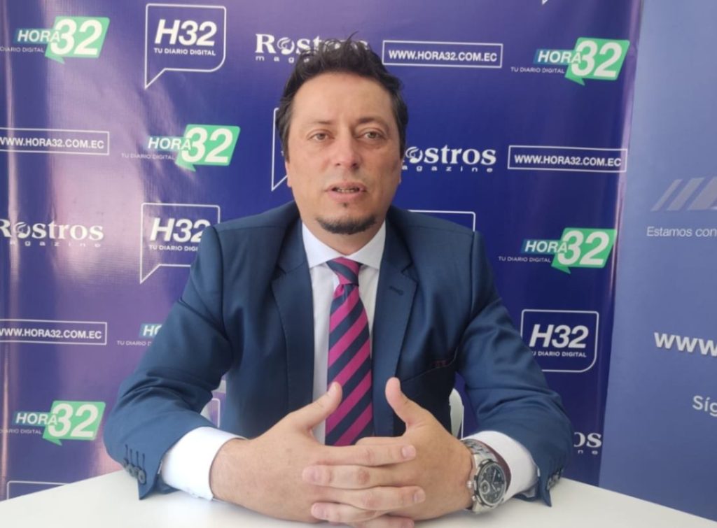 Robert Paúl Blacio Aguirre, titular de la Dirección de Seguridad Ciudadana del Municipio de Loja.