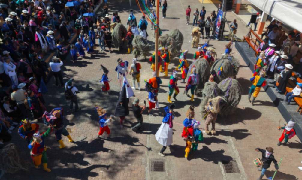Hubo colorido y derroche de tradición en el cantón lojano.