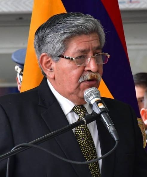 José Íñiguez Cartagena, presidente de la UNP-Loja.
