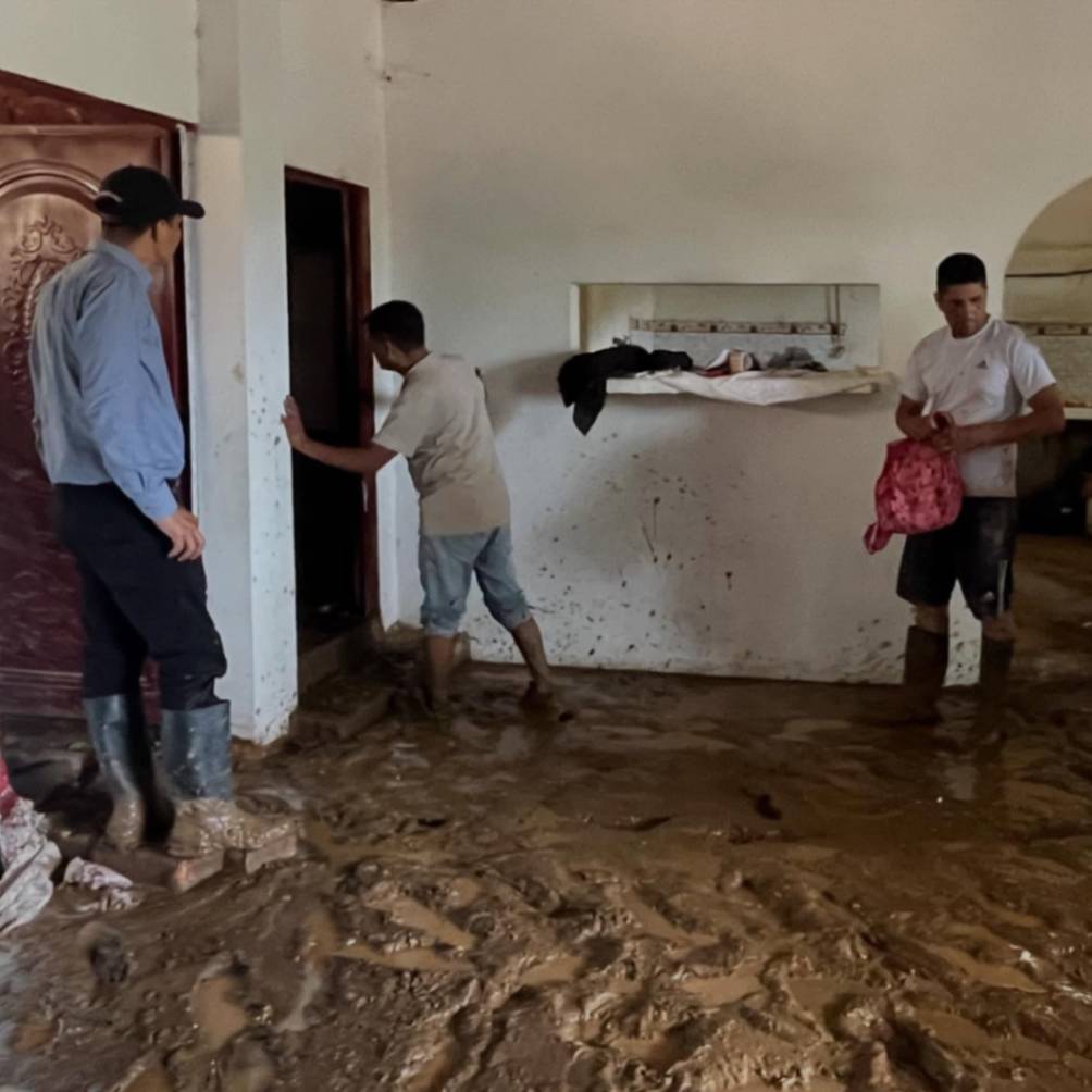 Viviendas afectadas en el cantón Pindal.