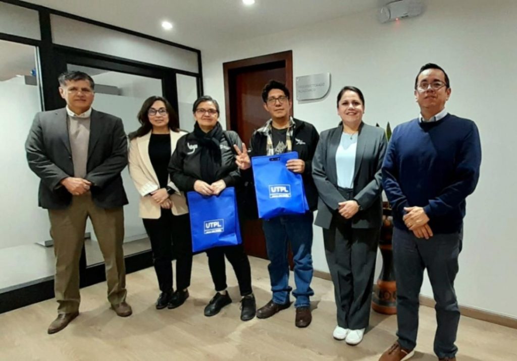 La cita entre funcionarios y dirigentes del SOML se cumplió en las instalaciones de la UTPL.