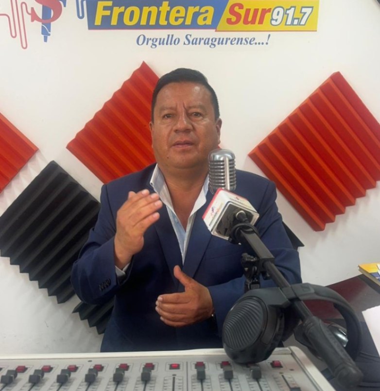 Marco Zhigüi, gerente del medio, invita a la ciudadanía de Saraguro a disfrutar de la programación especial, a desarrollarse este sábado.