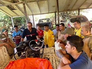 Los equipos, se asegura, son especializados para combatir incendios forestales.