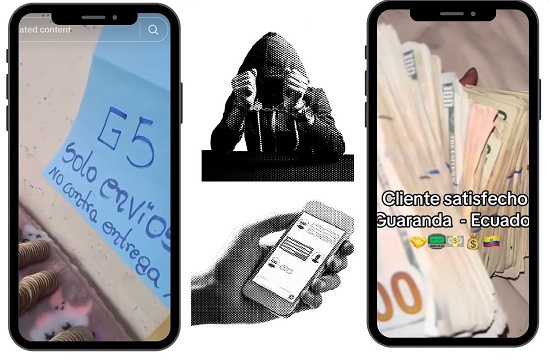La presencia de ciertos elementos estéticos, como la exhibición explícita de dinero, no es decorativa, sino que es una señal de que hay algo más oscuro que la posibilidad de ser estafado.