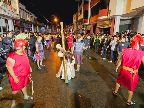 El recorrido se cumplirá por las diversas calles de la ciudad.