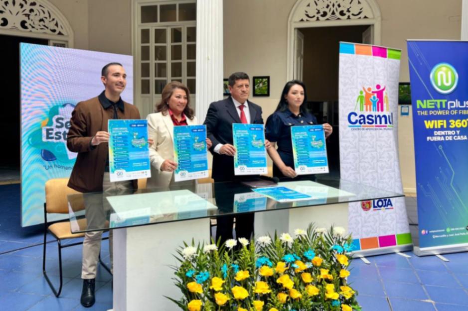 La presentación oficial del evento se realizó en la Casona Cultural.