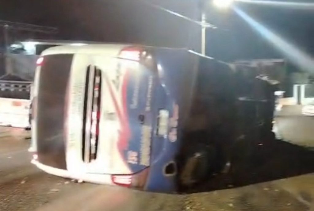 El percance ocurrió la madrugada del jueves 21 de mayo de 2026.