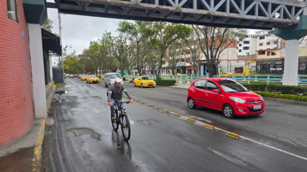 Así lució la ciudad durante este primer día sin el servicio de transporte urbano.