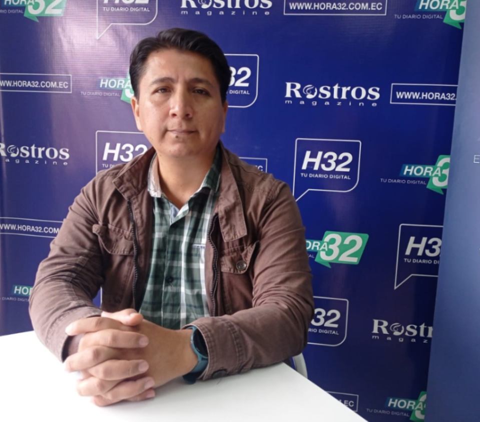 Miguel Cantos Díaz, secretario general del Comité Provincial del Guayas del PCE.