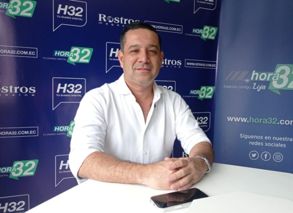 Leonardo Rodríguez Zambrano, alcalde de Chone.