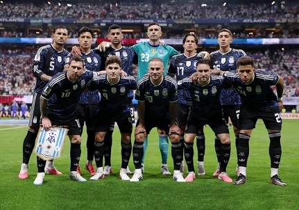 Selección argentina de fútbol.