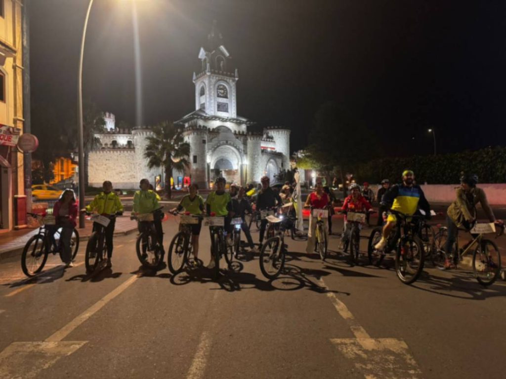 El grupo realiza ciclopaseos y actividades urbanas de manera constante.