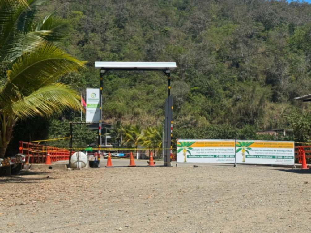 La circulación por esta parte de la frontera, al momento, es nula.