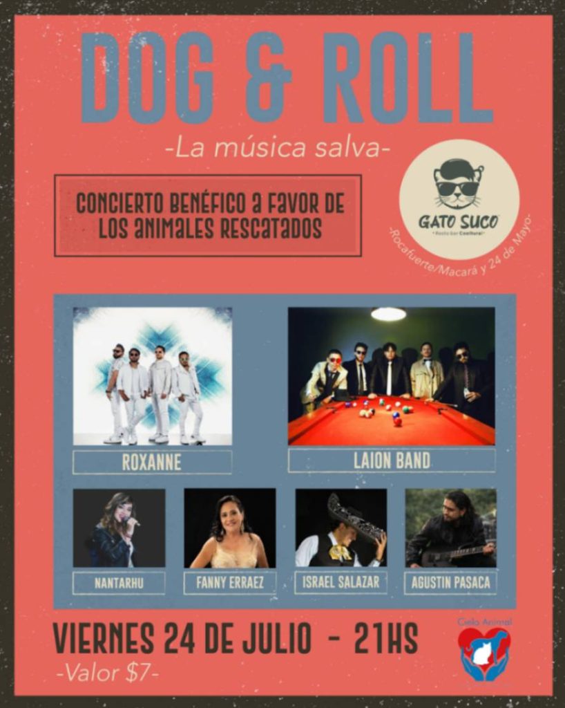 Afiche promocional del evento solidario, a cumplirse el próximo viernes, 24 de julio de 2026.