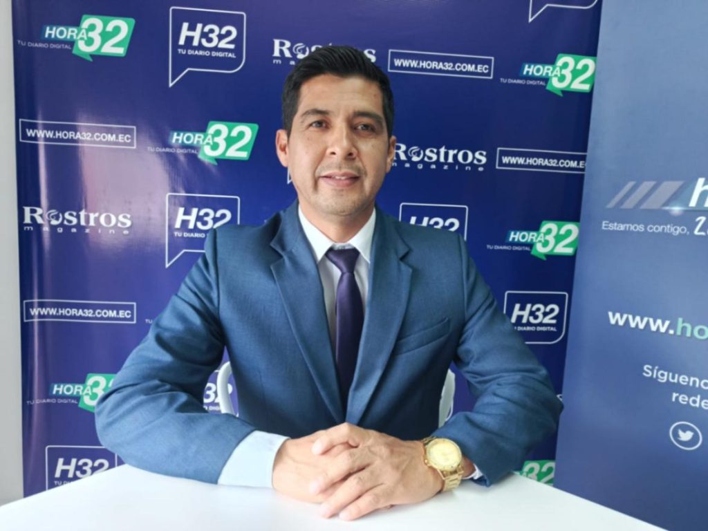 Iván Ayala Romero, vocero de la Red Interquorum Loja.