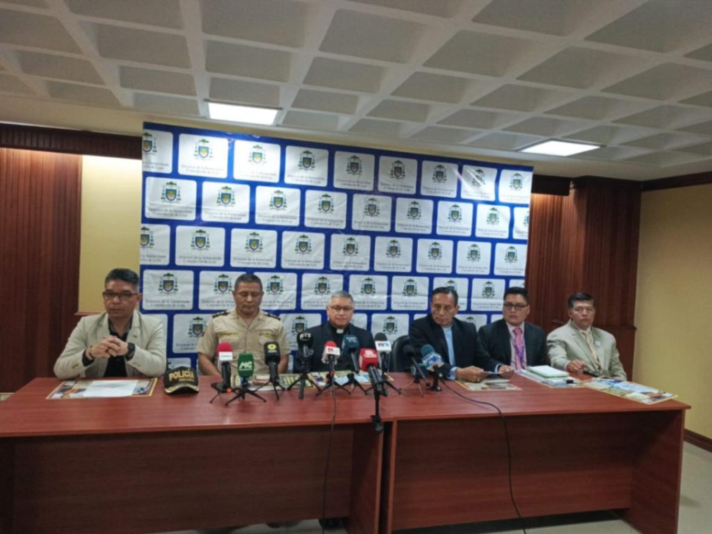 Autoridades presentaron las actividades y el plan de contingencia para la Romería 2026, el martes 4 de agosto de 2026.
