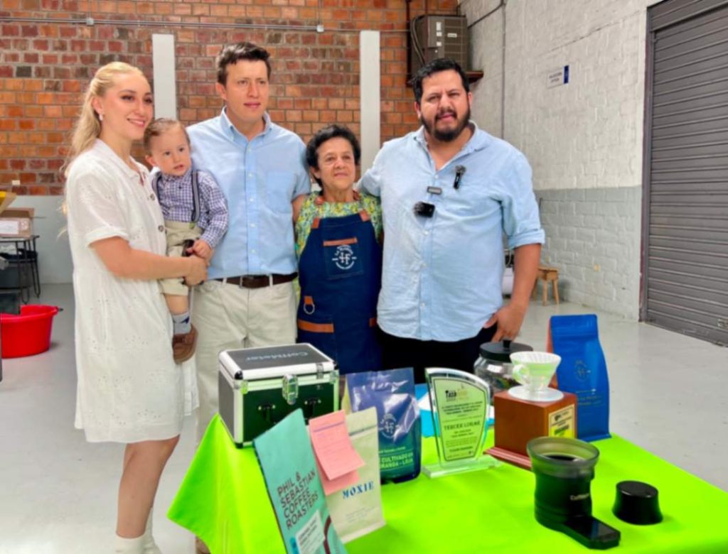 Integrantes de la familia Pilco Correa. 