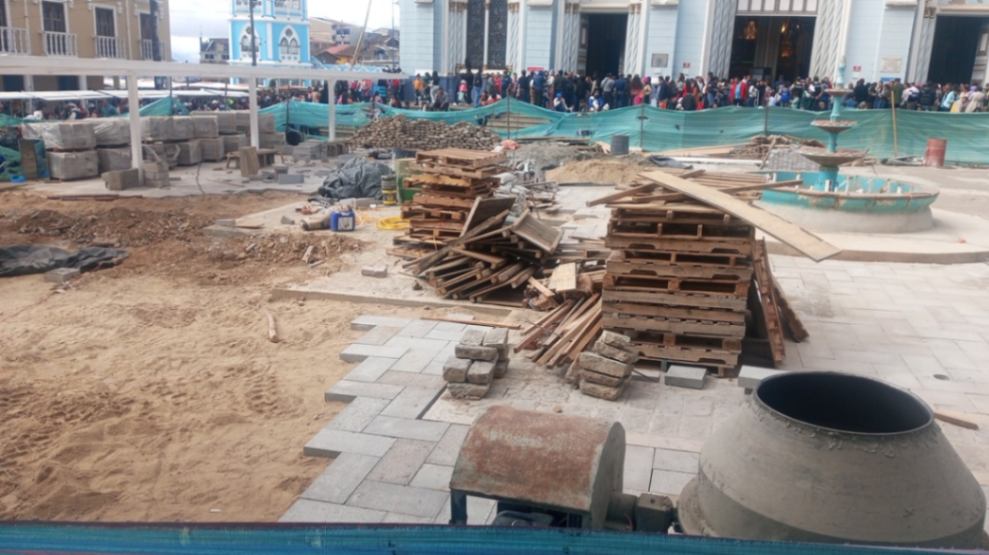 La obra, a cargo de un contratista, tiene un precio de 199 mil dólares.