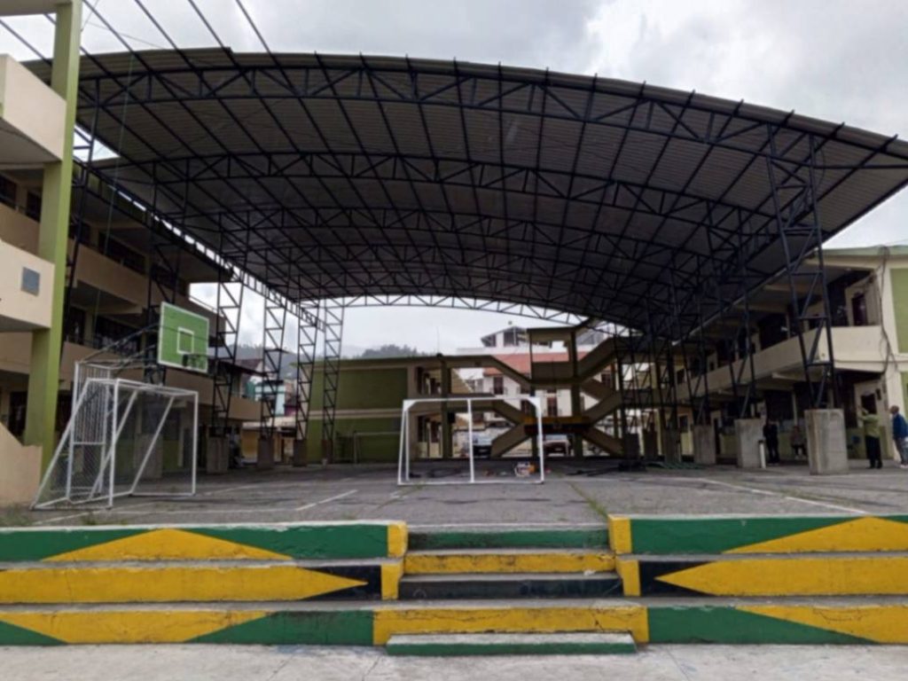 La obra educativa supera los 70 mil dólares de inversión.