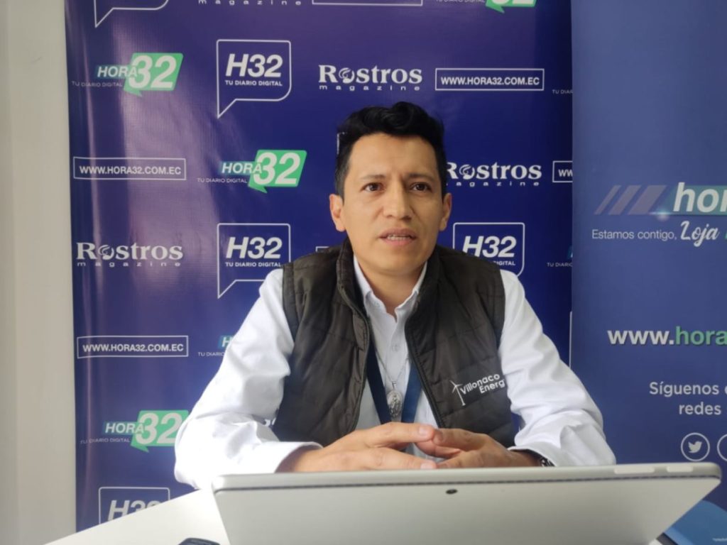 Leonardo Santiago Moncada Cuenca, coordinador técnico de la empresa, manifiesta que se genera empleo en Chuquiribamba, Chantaco y Taquil.