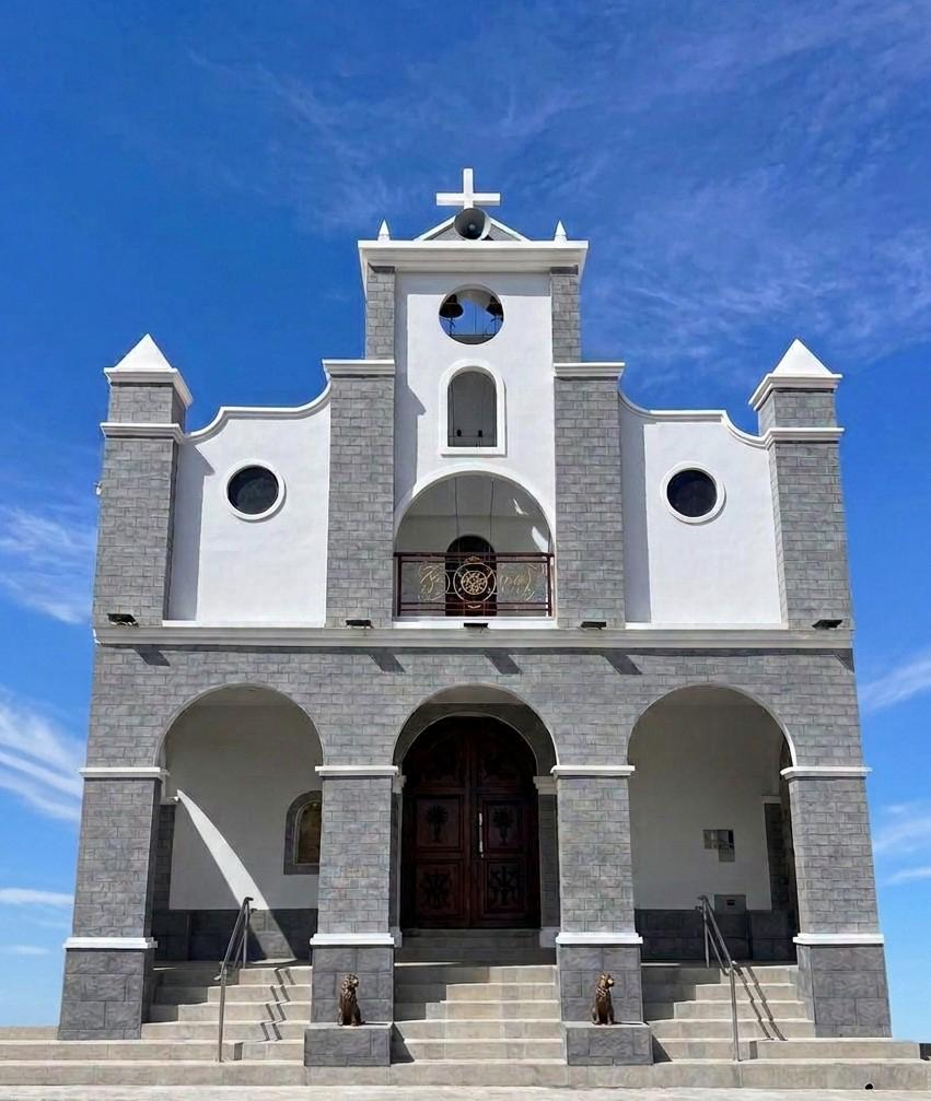 Así luce la renovada capilla, en Quilanga.