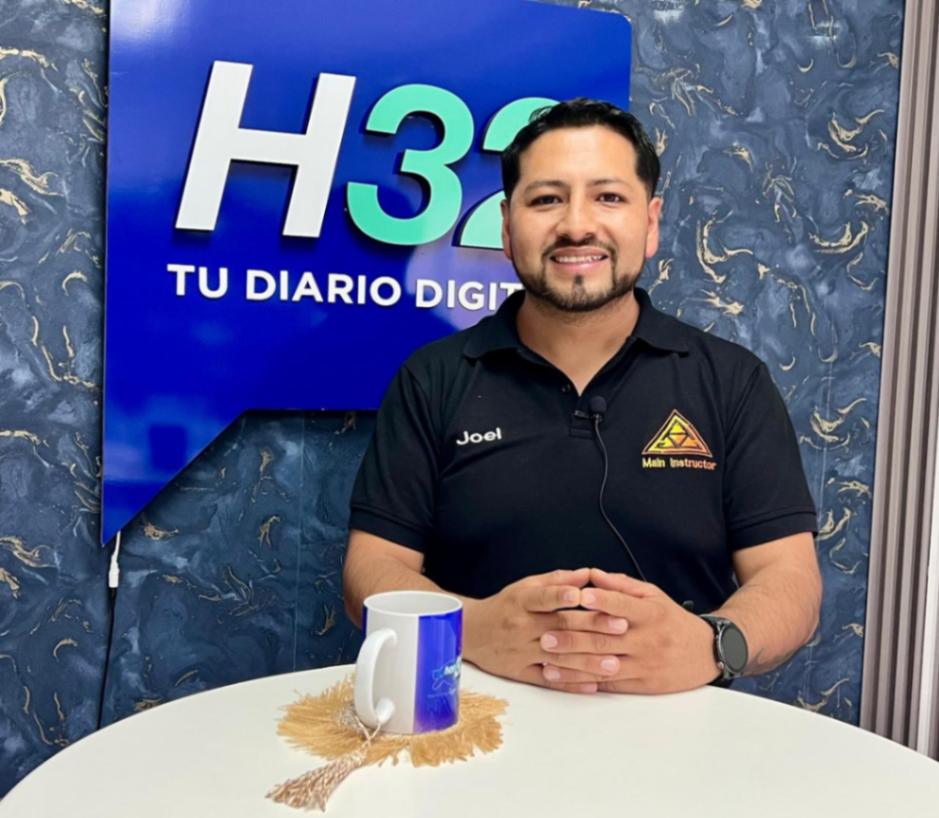 Joel Chacón, coach de actividades de alto impacto.
