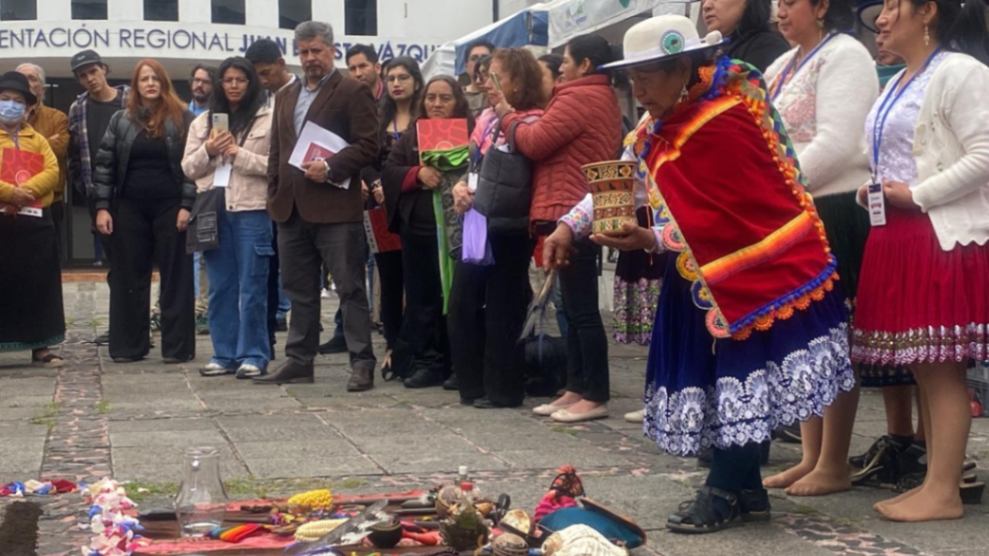 La actividad tendrá dos partes: académica y ritualística.