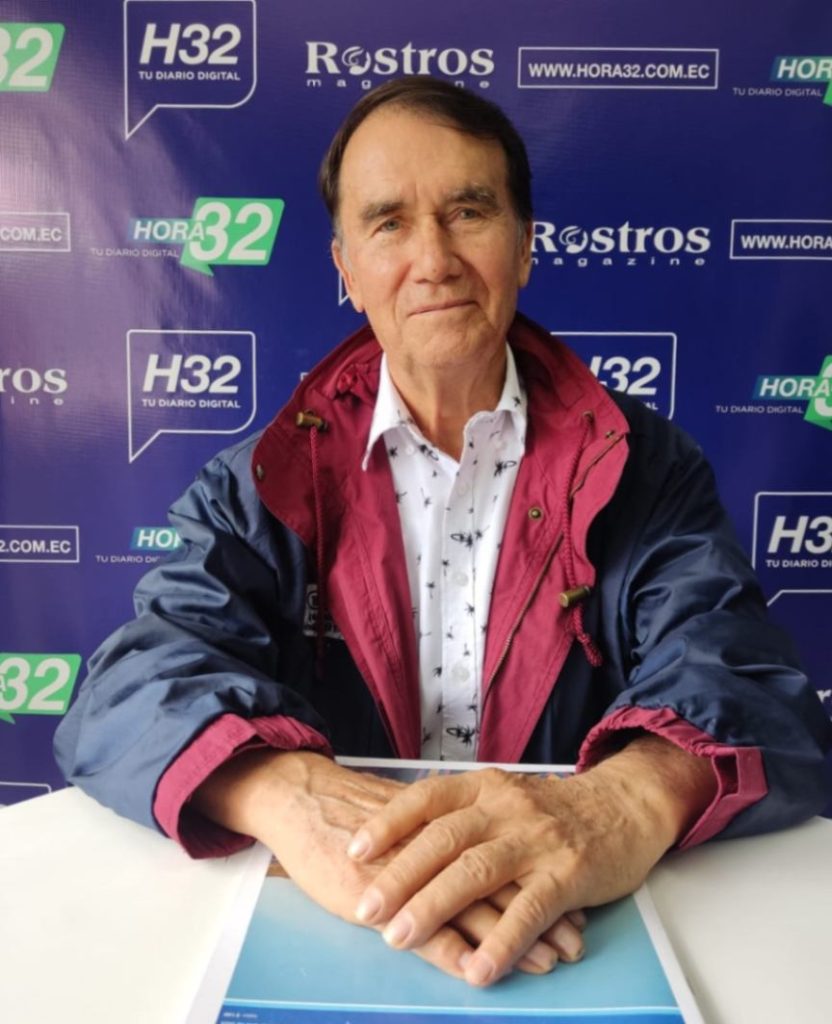Mariano Montaño Armijos, de 78 años de edad, es oriundo de la parroquia Urdaneta, perteneciente al cantón Saraguro.