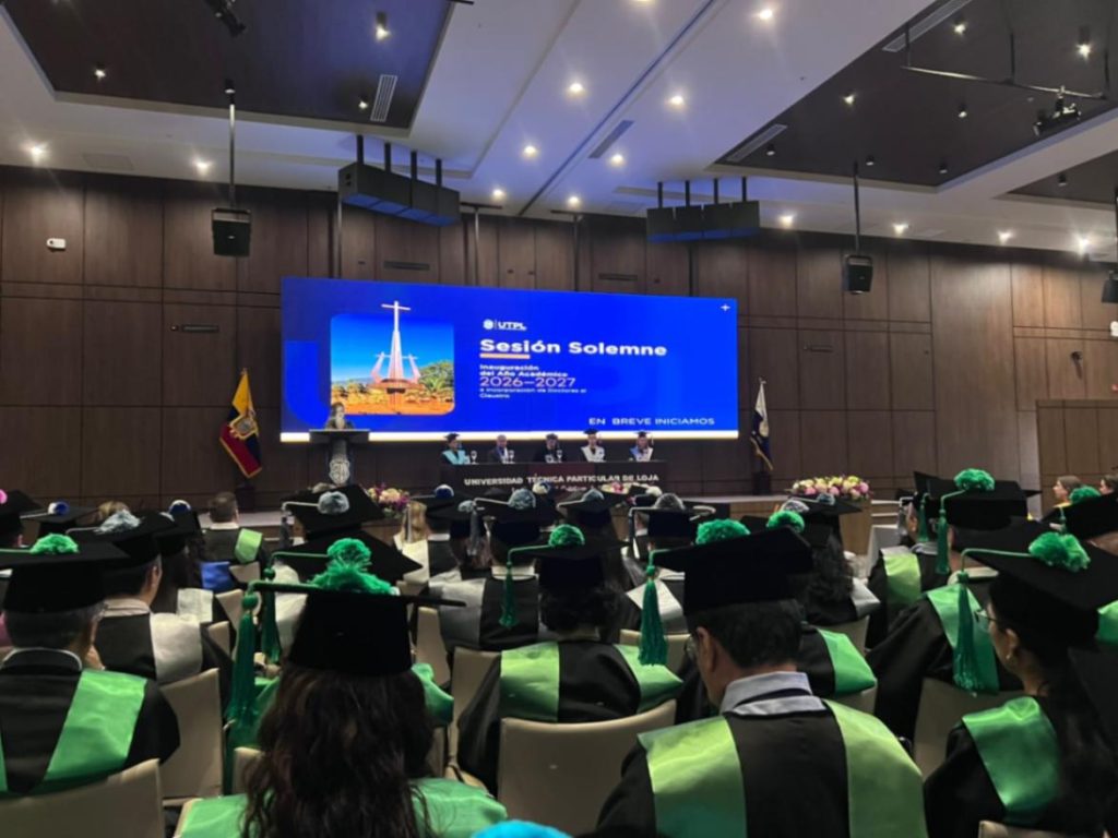 La UTPL inauguró el año académico 2026-2027 durante una sesión solemne realizada este jueves, 1 de octubre.