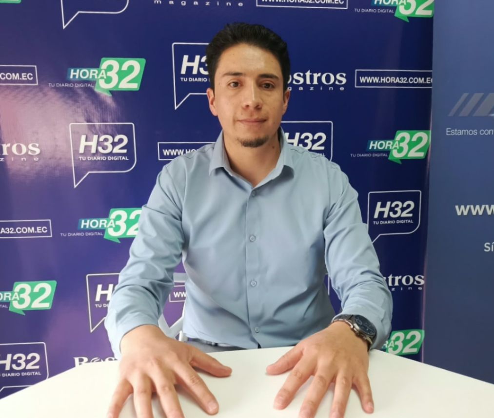 Anderson Medina Aguirre, docente de la Carrera de Fisioterapia de la UTPL.
